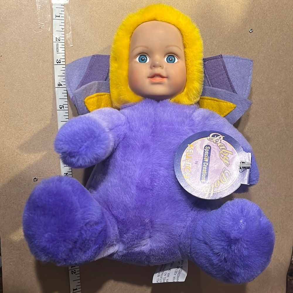 NWT Vintage 2000 Baby Dolls Special Creations by Kellytoy Butterfly